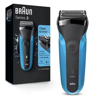 Braun Series 3 310s Wet & Dry Rechargeable Electric Shaver + $10 Walgreens Cash