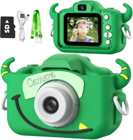 Goopow Kid's Digital Camera Toy w/ 32GB SD Card