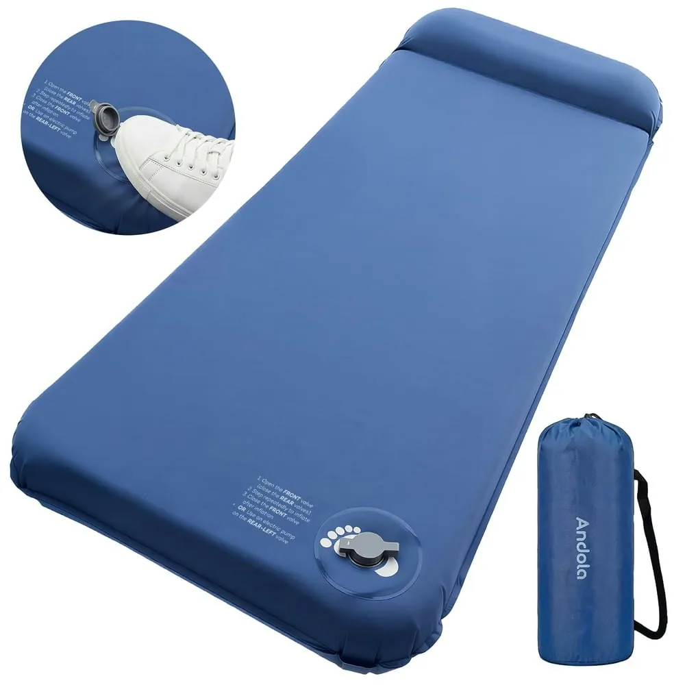 Andola 3" Self-Inflating Camping Sleeping Pad