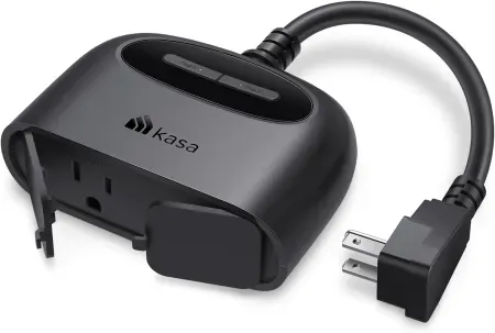 Kasa Weather-Resistant Outdoor Smart Plug w/ 2 Sockets