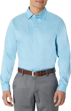 Amazon Essentials Men's Slim Fit Stretch Dress Shirt