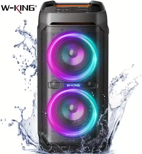 W-KING T11 100W RMS Portable Bluetooth Speaker IPX6