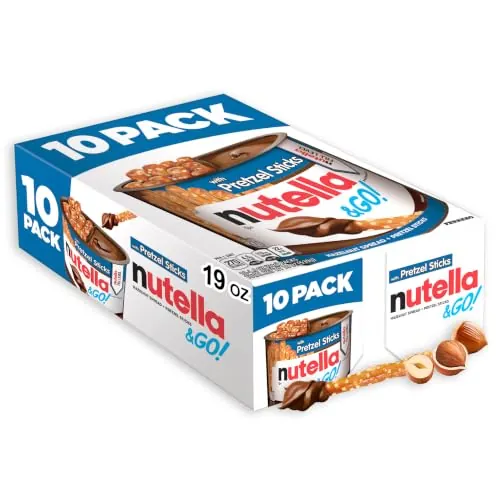 Nutella & Go! Pretzel Snack Packs 10-Count