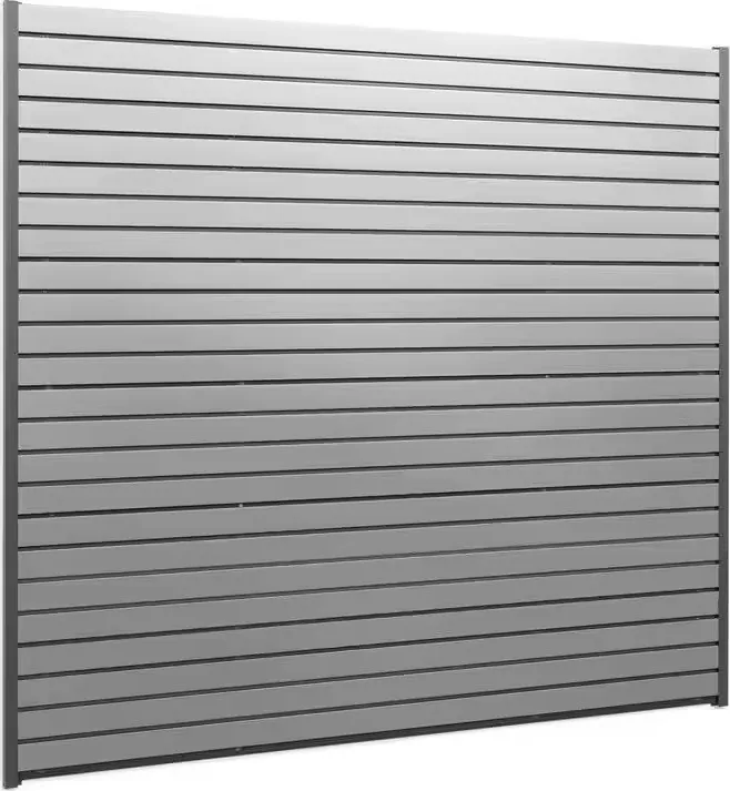 NewAge Products PVC Slatwall 40-sq. ft. Panels Set