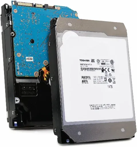 Refurbished Toshiba 14TB MG07ACA14TEY 7.2K RPM SATA 3.5" Enterprise HDD