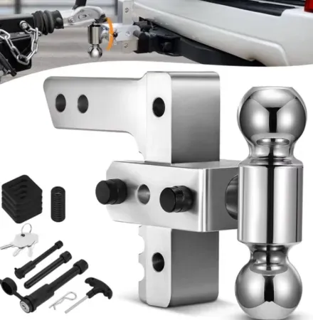 SPEEDWOW Adjustable Trailer Hitch