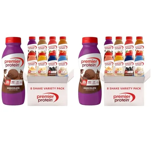 16-Pack 11.5-Oz Premier Protein Shake, Variety Pack