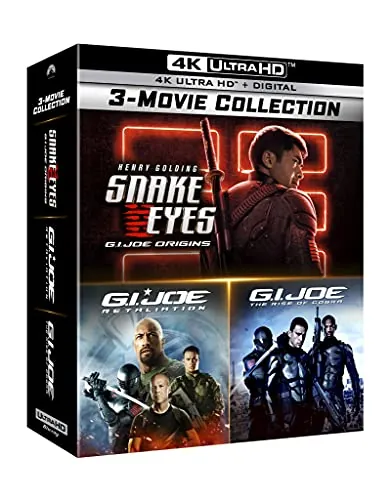 Snake Eyes: G.I. Joe Origins 3-Movie Collection 4K UHD