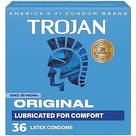 Trojan Condoms (Various): 36-Ct Trojan Original Lubricated Condoms