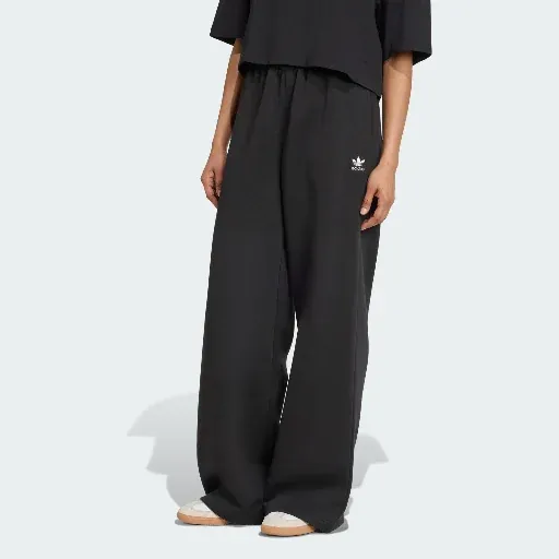 Adidas Women's Essentials Wide Leg Fleece Pants