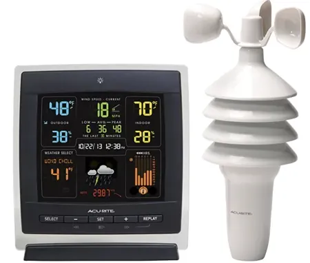 AcuRite Notos Pro Color Weather Station w/ 3-in-1 Wireless Sensor