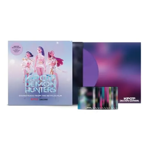 KPop Demon Hunters Vinyl w/ AutoRip MP3