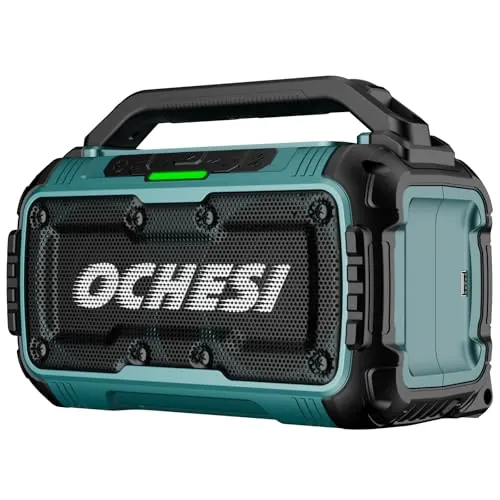 OCHESI Cordless Bluetooth Speaker for Makita 18V Batteries