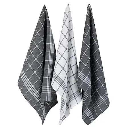 8-Piece DII Waffle Weave Kitchen Collection Towel Set