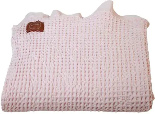 50" x 60" Discover Europe Adelaide Waffle Throw Blanket