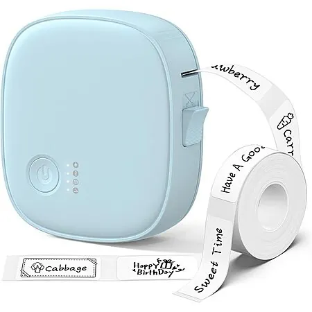 Prime Members: XenGro Wireless Portable Bluetooth Mini Label Printer w/ Tape