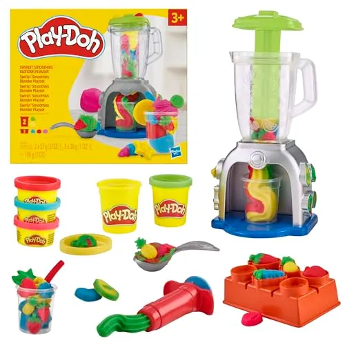 Play-Doh Swirlin’ Smoothies Toy Blender Playset