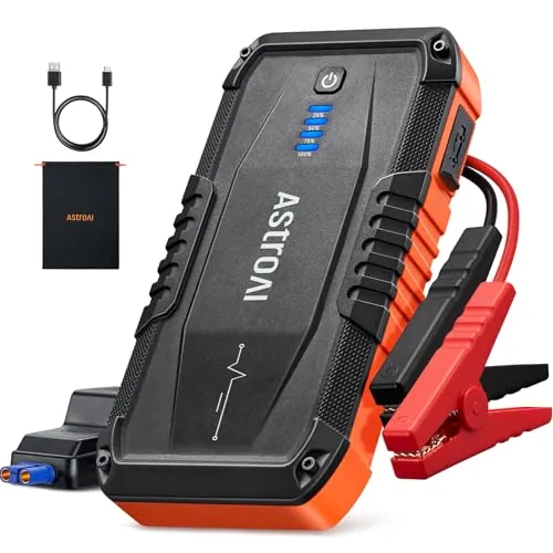 AstroAI S8 10,000mAh 1500A Car Battery Jump Starter
