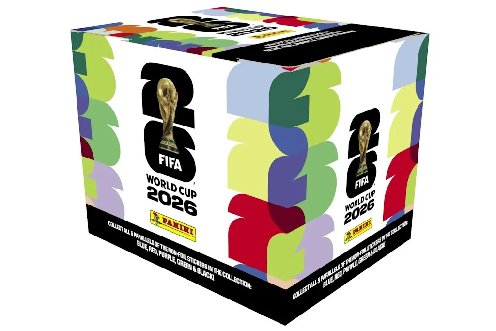 Panini 2026 FIFA World Cup Sticker Collection Box w/ 50 Packs