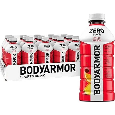Select Accts: 15-Pk 28-Oz BODYARMOR ZERO Sugar Sports Drink (Fruit Punch)