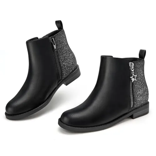 Stelle Girls Glitter Ankle Boots