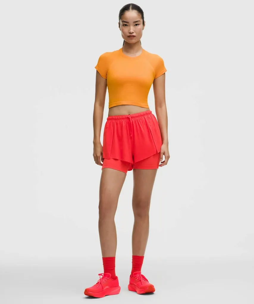 lululemon Women's Lightweight 2-in-1 Running High-Rise Short