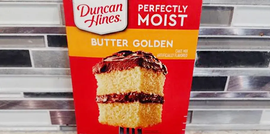 Duncan Hines Butter Golden Cake Mix