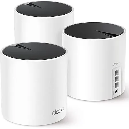 Used Like New: 3-Pk TP-Link Deco X55 AX3000 WiFi 6 Mesh Indoor System