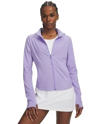 UA Motion Women's Full-Zip Jacket Transparent / Metallic Silver
