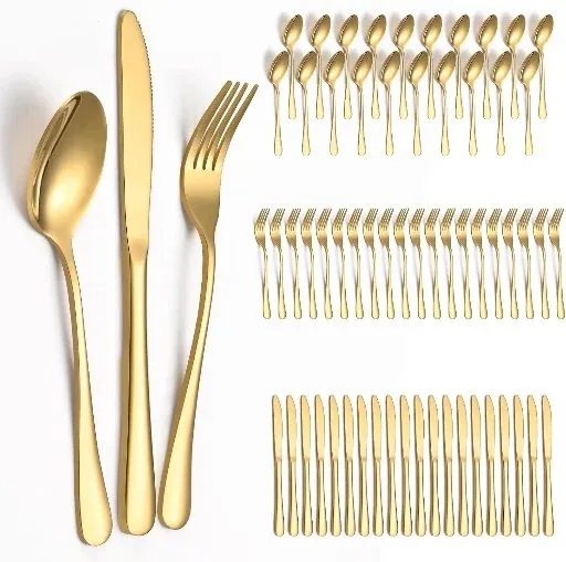 60-Piece Bulk Silverware Set