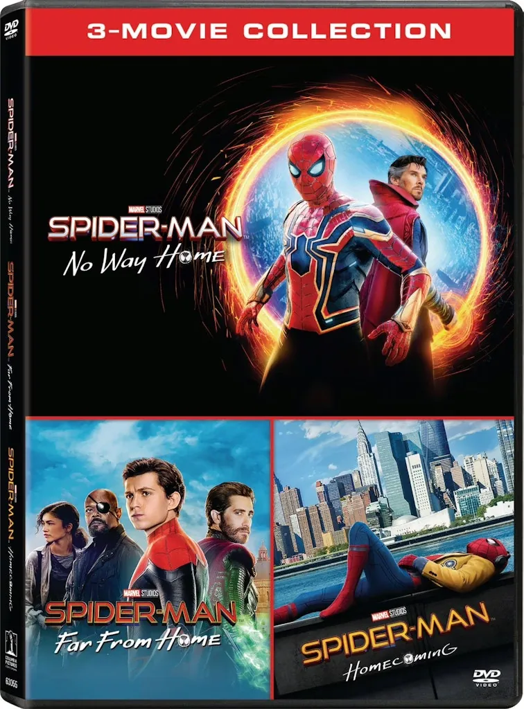 Spider-Man: Far From Home / Homecoming / No Way Home Multi-Feature DVD