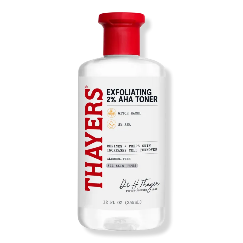 Thayers 2% AHA Exfoliating, Smoothing & Pore Refining Toner
