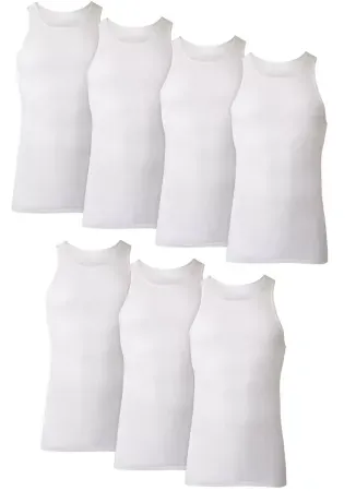 7-Pack Hanes Men's Ultimate Tank Tops