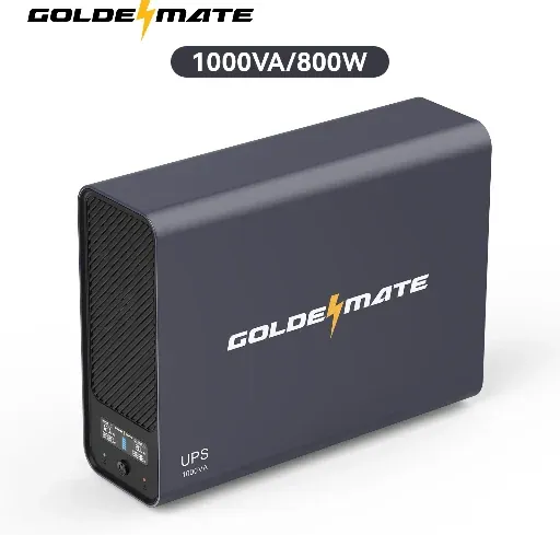 Refurb: GoldenMate Lithium Pure Sinewave Battery Back-UPS 1000VA/800W
