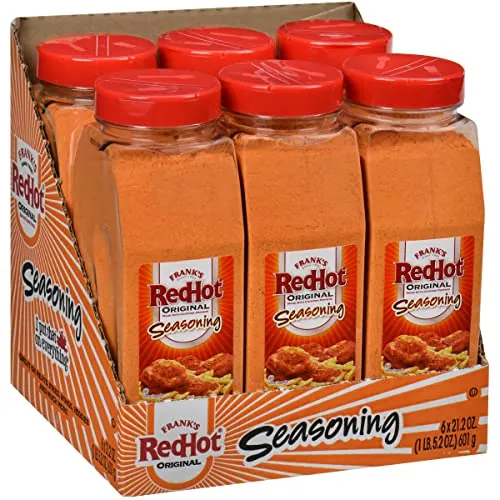Frank's RedHot Original Seasoning 6-Pack 21.2-Oz