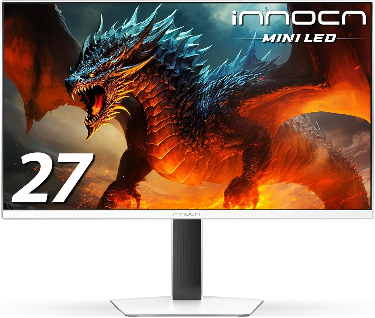 INNOCN 27" 2560 x 1440P 320Hz, IPS Mini-LED, HDR1000, 1ms, MPCS/ULL, FPS, HDMI 2.1, DP, Speaker