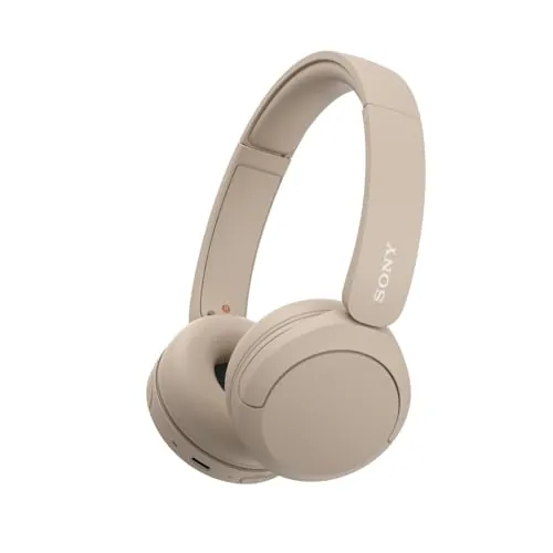 Sony WH-CH520 Wireless On-Ear Bluetooth Headphones with Mic