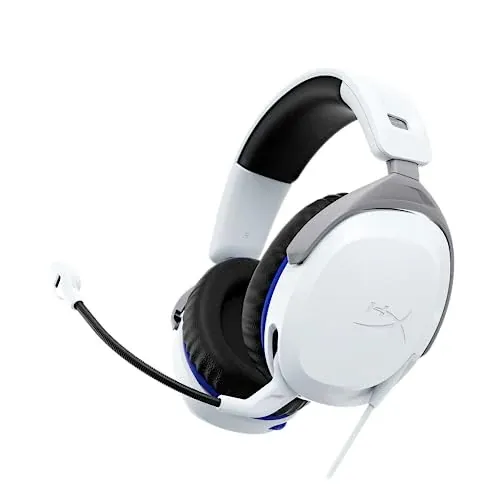 HyperX CloudX Stinger 2 Wired Gaming Headset (White)