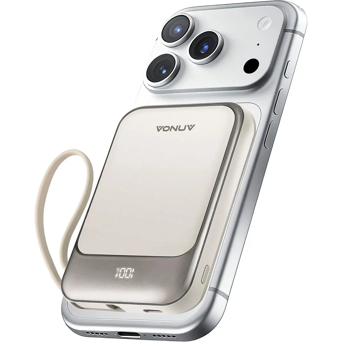 Vonuv 10000mAh Magnetic Power Bank Charger