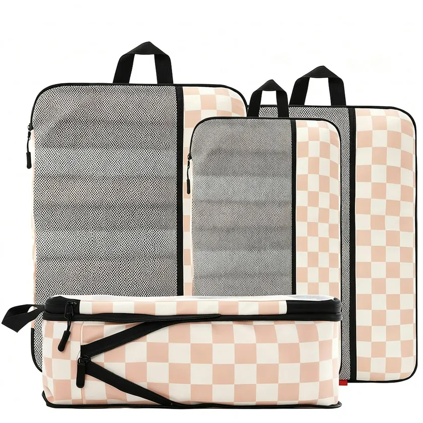 U+U Compression Packing Cubes 4-Pack