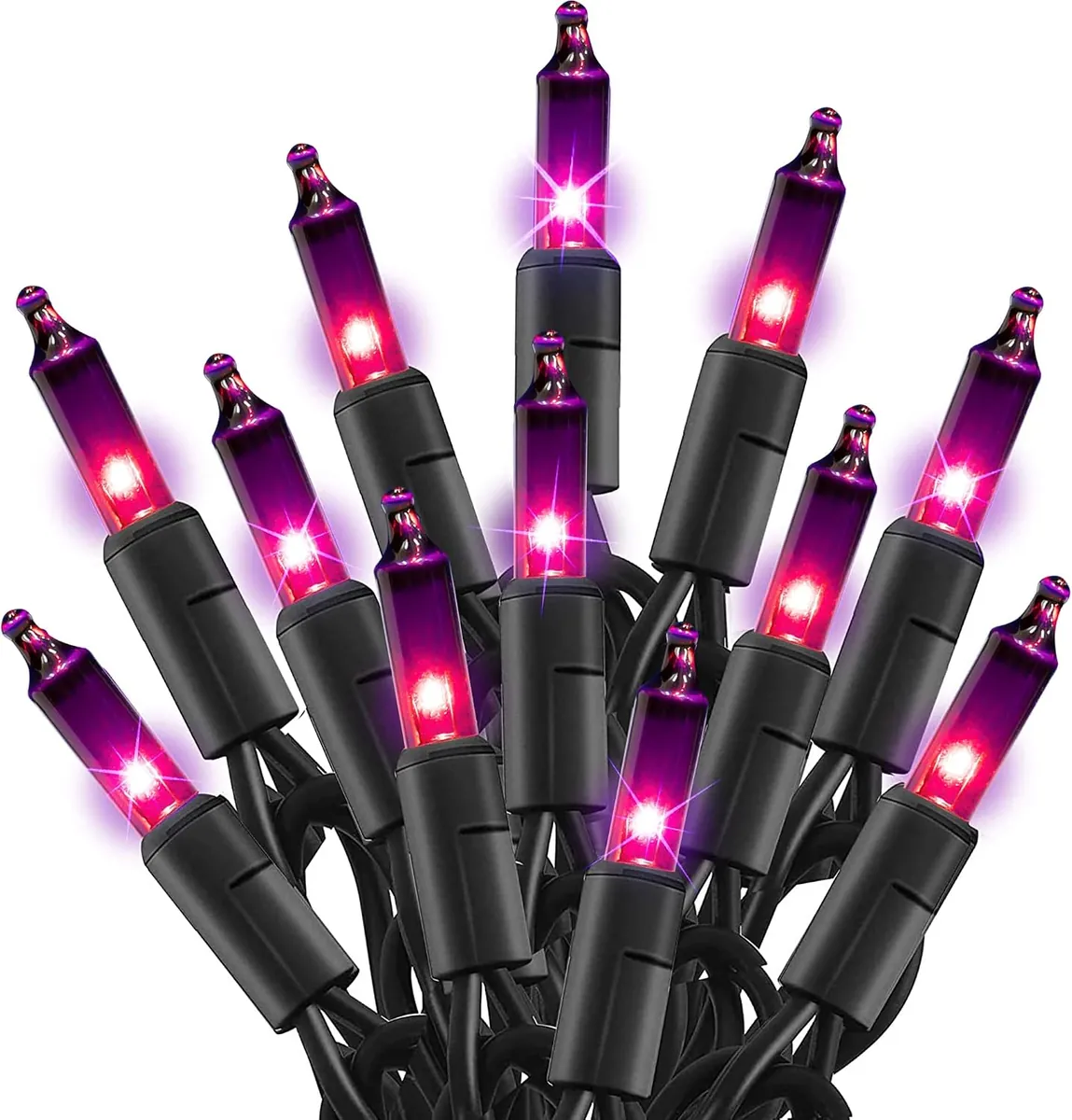 Purple Halloween String Lights 20ft