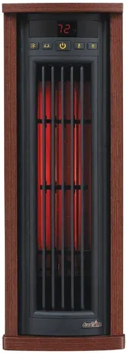 Duraflame Electric Twin Star Home 1500 Watt 5200 BTU Electric High Efficiency Cabinet Space Heater