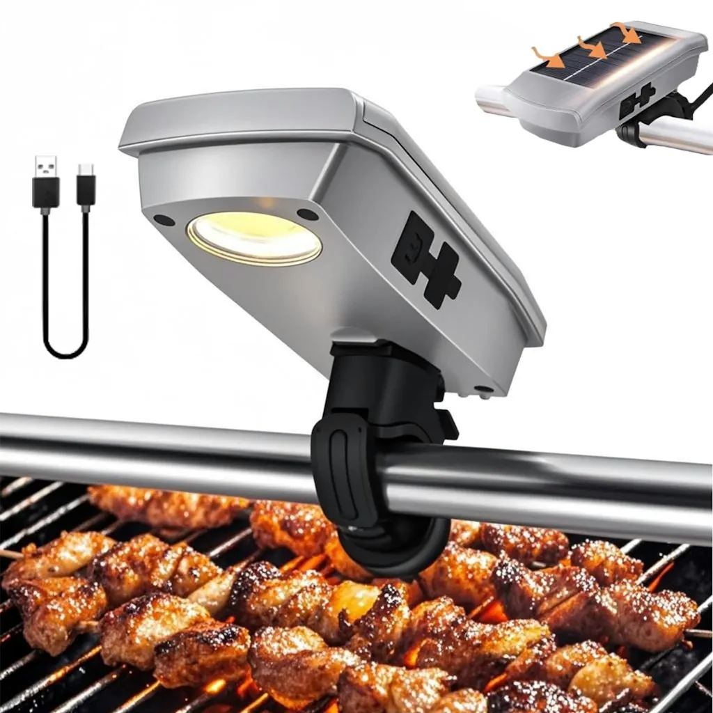 Rechargeable Grill Light: 1-cent + free shipping w/