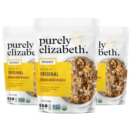 3-Pack 12oz Purely Elizabeth Ancient Grain Granola