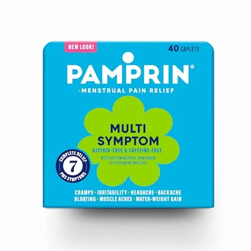 Pamprin Multi-Symptom Caplets 40-Count
