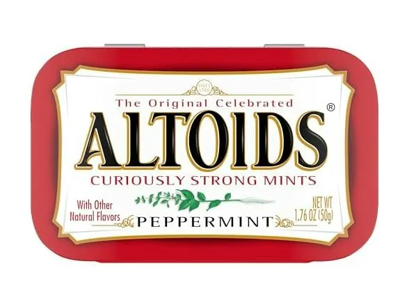 Altoids Classic Peppermint Mints: 91 cents + free shipping w/ Prime