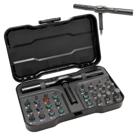 25-Piece OSTTE 24-in-1 Magnetic Ratchet Screwdriver Set
