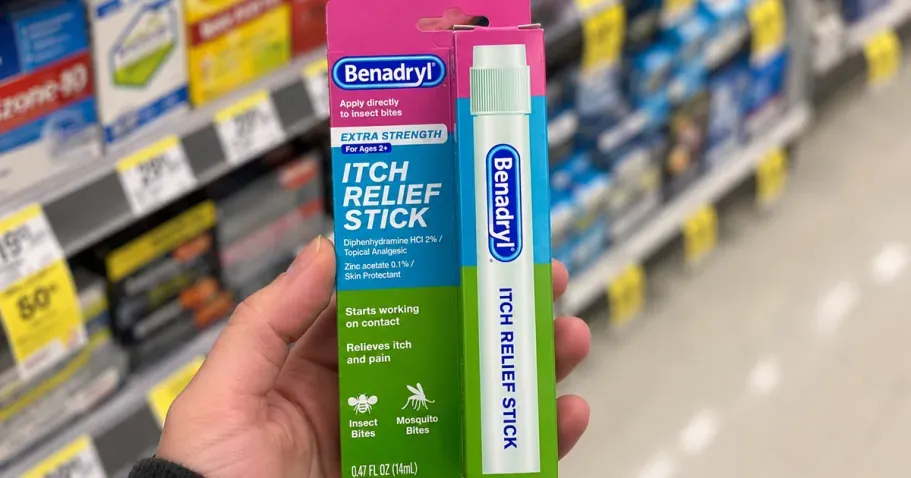 Benadryl Extra Strength Itch Relief Stick