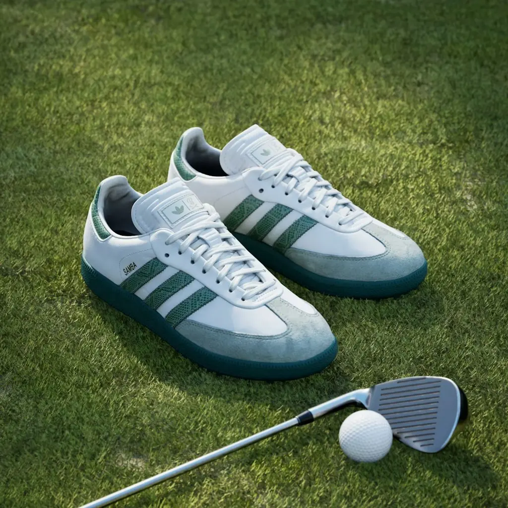adidas Men's Samba Barstool Spikeless Golf Shoes
