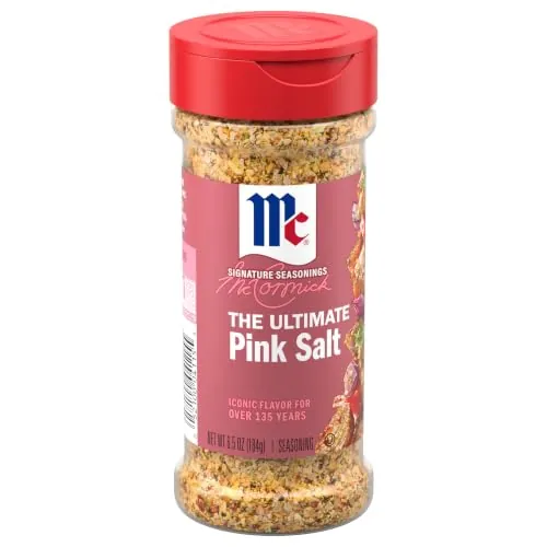 McCormick Himalayan Pink Salt with Black Pepper and Garlic All Purpose Seasoning 6-Pack 6.5 oz